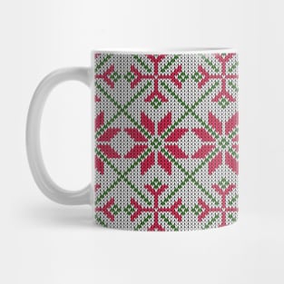 Knitting Pattern Mug